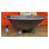 Pottery bowl signed Dancing Coyote