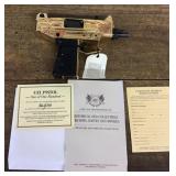 Action Arms gold plated Uzi