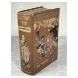 Antique 1909 "His First Term" book for boys