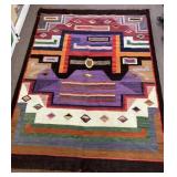Southwest style area rug 5ï¿½2" x 7