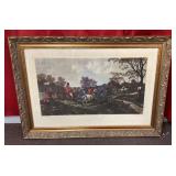 Herring fox hunt scene 30x41