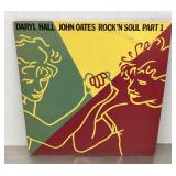Hall & Oates LP with poster