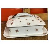 Victoria Austria porcelain sardine box