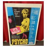 Psycho movie poster 27x41