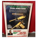 The Man with The Golden Gun movie poster 27x41