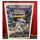Moonraker movie poster 27x41
