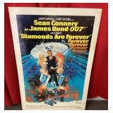 Diamonds Are Forever movie poster 27x41