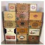 15 cigar boxes