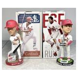 STL Cardinals Holliday & Freese bobbleheads