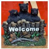 3-bear Welcome figure