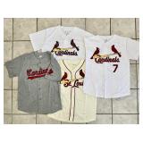 4 NEW St. Louis Cardinals jerseys Size XL
