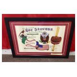 Roy Sievers collectible 18x25