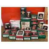 21 boxed Christmas ornaments