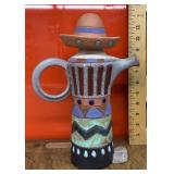 Nancy Kibens pottery pitcher