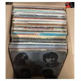 Box of LPs