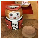 Susan Paley "Wilma" ceramic canister