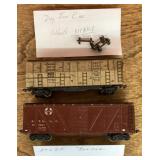 2 HO scale box cars