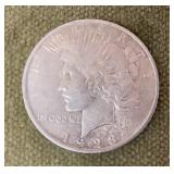 1923 Peace dollar