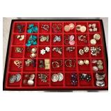 Costume jewelry earrings