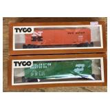 HO scale Tyco box cars