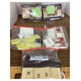 5 Plasticville house kits