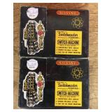 2 switch-machines for HO track switches