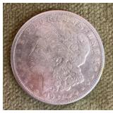 1921 S Morgan silver dollar