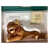 Disney Lion King figure with COA
