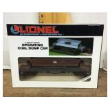 Lionel operating coal dump car