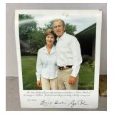 George and Laura Bush photo