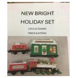 New Bright Holiday train set