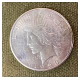 1923 S Peace dollar