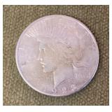 1923 S Peace dollar