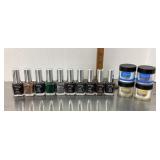 Group of nail polish