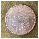 1921 D Morgan silver dollar