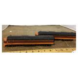 2 Burlington Road diesel locomotives 1 0751