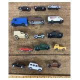 15 HO scale cars
