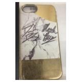 Phone case signed by Missio band members