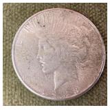 1923 S Peace dollar