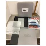 Audi new car owner book & papers