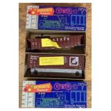 HO scale box car and hopper kits