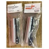 2 HO scale tanker cars