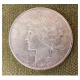 1922 D Peace dollar