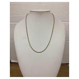 18 karat gold necklace