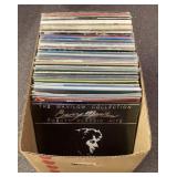 Box of LPs