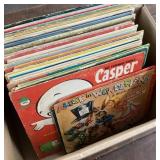 Box of childrenï¿½s LPs