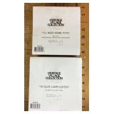 Heritage Village lamplighter and Santa accessories