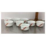 8 tiny TWA dessert bowls