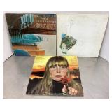 Joni Mitchell 3 LP lot