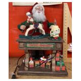 Animated Santa display --works